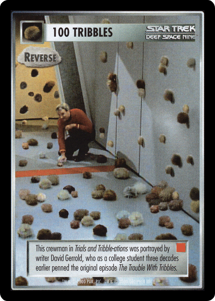 100 Tribbles - Reverse (Red)